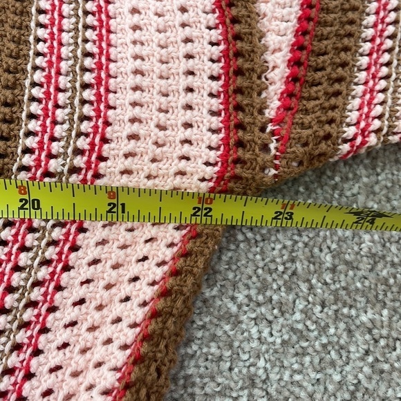 Rusty Striped Colorful Long Sleeve Sweater - Picture 9 of 10